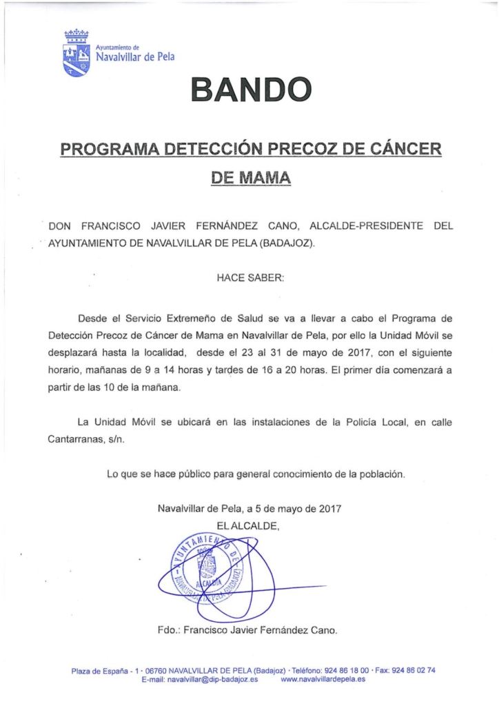 170505-PROGRAMA DETECCION CANCER DE MAMA-BANDO